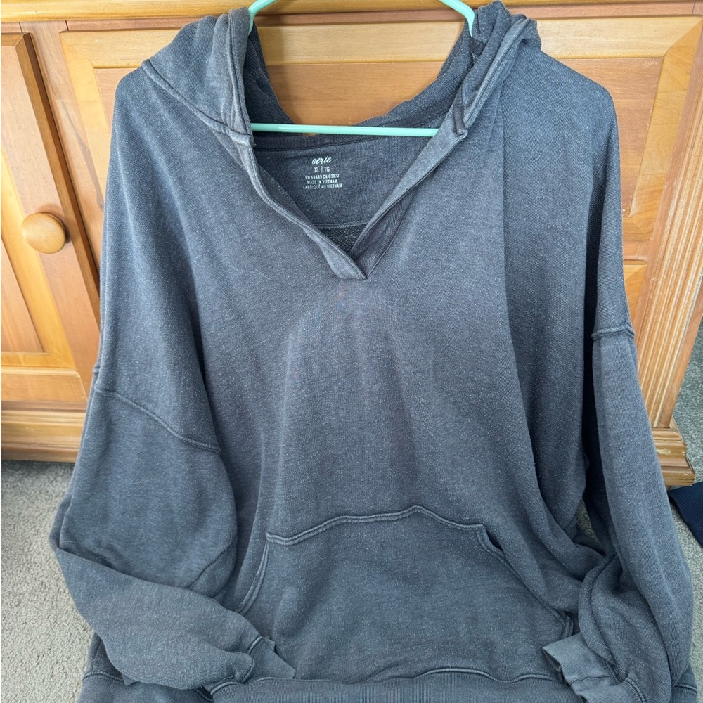 Aerie Gray Hoodie